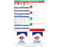 Panneau affichage exacompta obligatoire code du travail   40x60cm