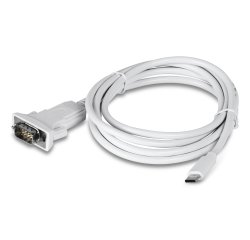 Trendnet TUC-S9 câble Série Blanc 1,8 m USB Type-C RS-232