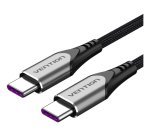 Vention TAEHG cable USB USB 2.0 1,5 m USB C 0,48 Gbit/s 100 W Gris