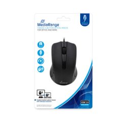 MediaRange MROS210 Office Mouse Right-Handed USB Type-A Optical 1000 DPI