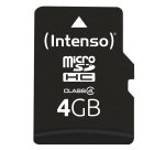 Intenso 3403450 memory card 4 GB MicroSDHC Class 4