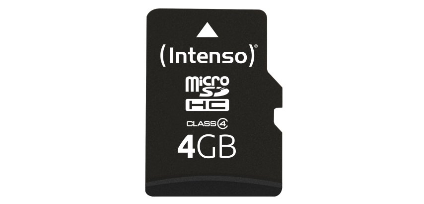 Intenso 3403450 memory card 4 GB MicroSDHC Class 4