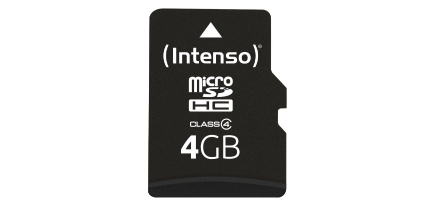Intenso 3403450 memory card 4 GB MicroSDHC Class 4