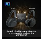 Sony ULT WEAR - Cuffie Bluetooth Wireless con ULT POWER SOUND, bassi profondi, Noise Cancelling, ottima qualità delle chiamate, durata della batteria fino a 30 ore, IOS e Android