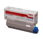 OKI - cyan - original - cartouche de toner