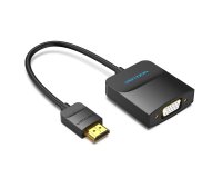 Vention Convertidor 42154/ HDMI Macho a VGA Hembra/ 15cm/ Negro