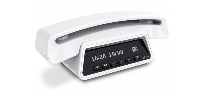 Alcatel ePure#3 Premium Telefono DECT Identificatore di chiamata Bianco