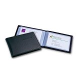 Pochette pour cartes de visite, pour 40 cartes de