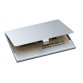 étui pour cartes de visite 'Alu', aluminium, argent