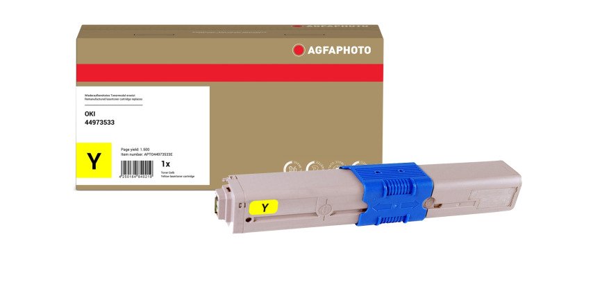 DE_APTO44973533E AP OKI C301 TONER YELLOW
