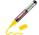 Marqueur edding 50 ecoline peinture base eau pointe      ogive 2/3mm coloris jaune