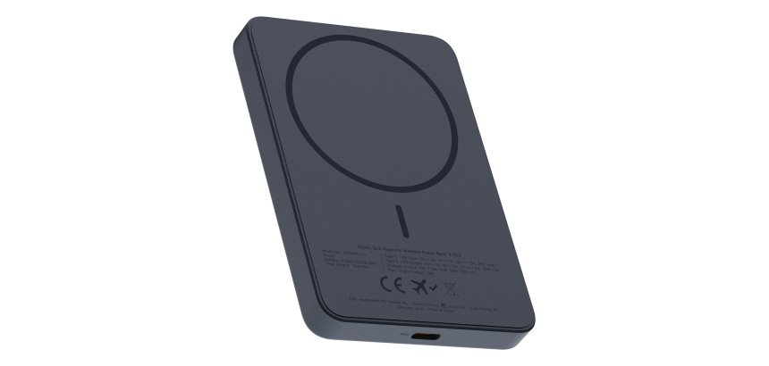 Xtorm XG2WPE059 banque d'alimentation électrique Lithium Polymère (LiPo) 5000 mAh Recharge sans fil Bleu