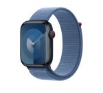 Apple MT5H3ZM/A slimme draagbare accessoire Band Blauw Nylon, Gerecycled polyester, Spandex