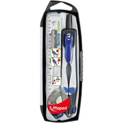Maped 538700 compasso Blu, Grigio 4 pz