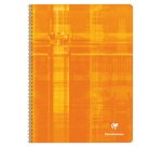 Cahier reliure intégrale 24x32 cm 180 pages grands carreaux - Assortis