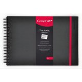Carnet A4 de 40 feuilles recto verso, papier blanc 300 gr, pour dessiner des mangas