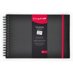 Carnet A4 de 40 feuilles recto verso, papier blanc 300 gr, pour dessiner des mangas