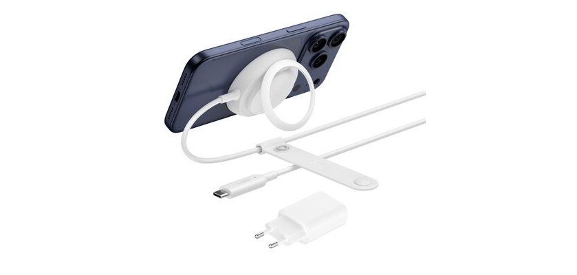 Belkin WIA014kqWH Smartphone Blanc USB Recharge sans fil Intérieure