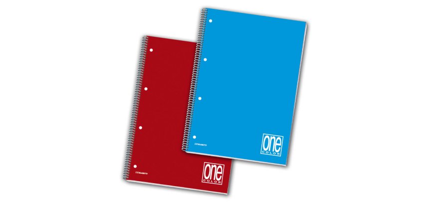 Blasetti 6820 writing notebook A4+ 60 sheets Assorted colours