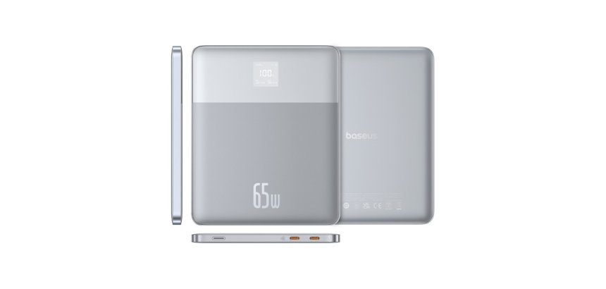 Baseus Blade2 Polímero de litio 12000 mAh Plata