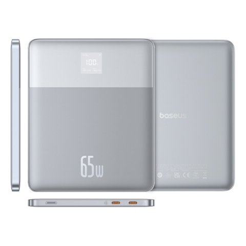 Baseus Blade2 Polímero de litio 12000 mAh Plata