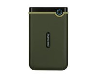 Transcend StoreJet 25M3G disque dur externe 2 To 2.5" Micro-USB B 3.2 Gen 1 (3.1 Gen 1) Vert