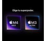 Apple Mac Studio Apple M M4 Max 36 GB 512 GB SSD macOS Sequoia Mini PC Plata