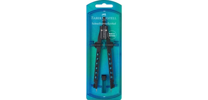Faber-Castell 174340 bow compass Black, Blue 1 pc(s)