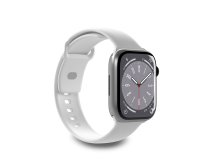 SBS Bracelet pour montre PURO band Apple Watch Blanc- boîtier 42-44-45-49mm