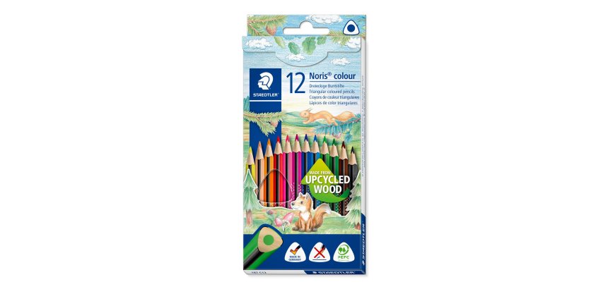 Crayon de couleur Noris colour - Etui carton de 12