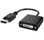 DLH DY-TU4936B changeur de genre de câble Displayport DVI Noir