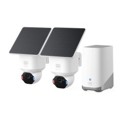 Eufy SoloCam E42 + HomeBase S380 Bala (forma) Cámara de seguridad IP Interior y exterior 3840 x 2160 Pixeles Techo/pared