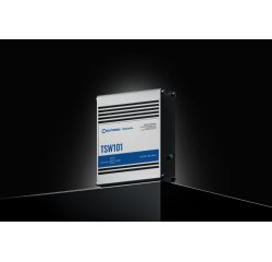 Teltonika TSW101 Gigabit Ethernet (10/100/1000) Connexion Ethernet, supportant l'alimentation via ce port (PoE) Métallique
