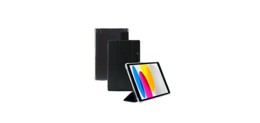 Mobilis Edge 27,7 cm (10.9") Folio Negro, Transparente