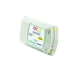 Cartouche d'encre traceur remanufacturée OWA - standard - Jaune - pour HP 761