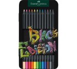 Faber-Castell 116413 colour pencil Beige, Black, Blue, Brown, Green, Grey, Light Blue, Light Green, Orange, Pink, Red, Yellow 12 pc(s)