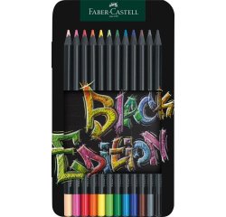 Faber-Castell 116413 colour pencil Beige, Black, Blue, Brown, Green, Grey, Light Blue, Light Green, Orange, Pink, Red, Yellow 12 pc(s)