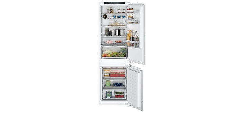 SIEMENS Réfrigérateur congélateur encastrable KI86NVFE0, iQ300, autoAirflow, niche 178 cm