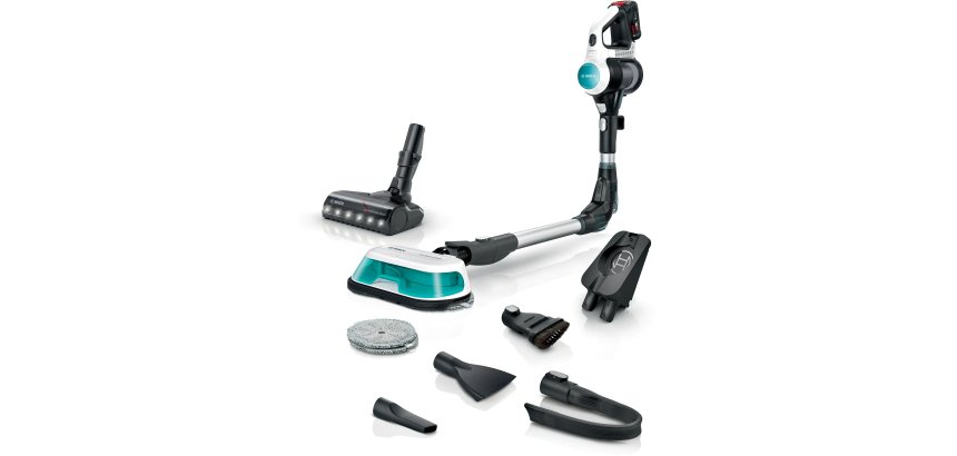 Bosch BCS71HYG4 stick vacuum/electric broom Battery Dry&wet HEPA Bagless 0.3 L 23.5 W Black, White 3 Ah