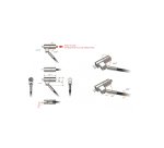 Port Designs 901215 câble antivol Noir, Argent 1,55 m