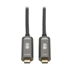 Tripp Lite U420F-10M-D321 câble USB USB 3.2 Gen 2 (3.1 Gen 2) USB C Noir, Gris