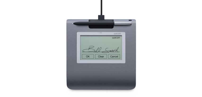 Wacom STU-430 11,4 cm (4.5") Gris LCD