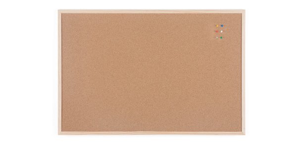 Bi-Office MC070012010 stand informativo e supporto per brochure Sughero, Legno di pino Marrone, Pino