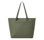 Rivacase Eden PU leather, Polyester, Recycled polyethylene terephthalate (rPET) Olive Woman Tote bag