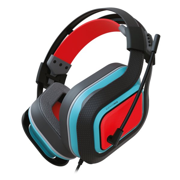 Gioteck HC9 Auricolare Cablato A Padiglione Gaming Rosso