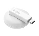 Belkin BoostCharge Smartwatch Blanc USB Recharge sans fil Charge rapide Intérieure, Extérieure