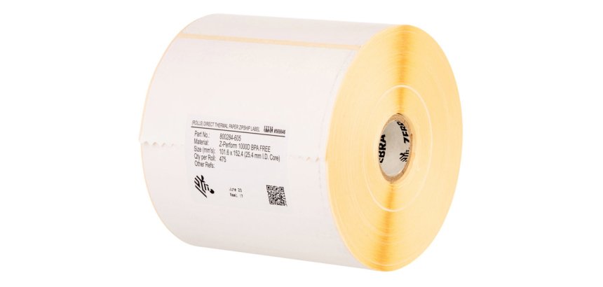 Zebra Z-Perform 1000T Blanco Etiqueta para impresora autoadhesiva