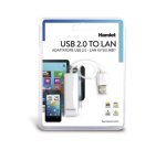 Hamlet Adattatore USB 2.0 to Lan velocità di trasferimento fino a 10/100 Mbps