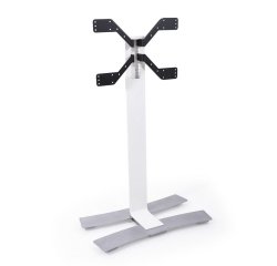 ITB ER039040 Supporto TV a parete 190,5 cm (75") Nero, Bianco