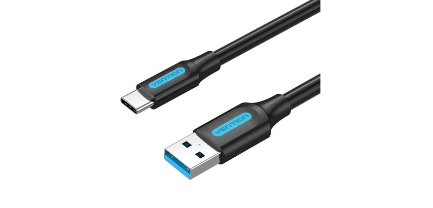 Vention COZBH cable USB USB 3.2 Gen 1 (3.1 Gen 1) 2 m USB A USB C 5 Gbit/s Negro